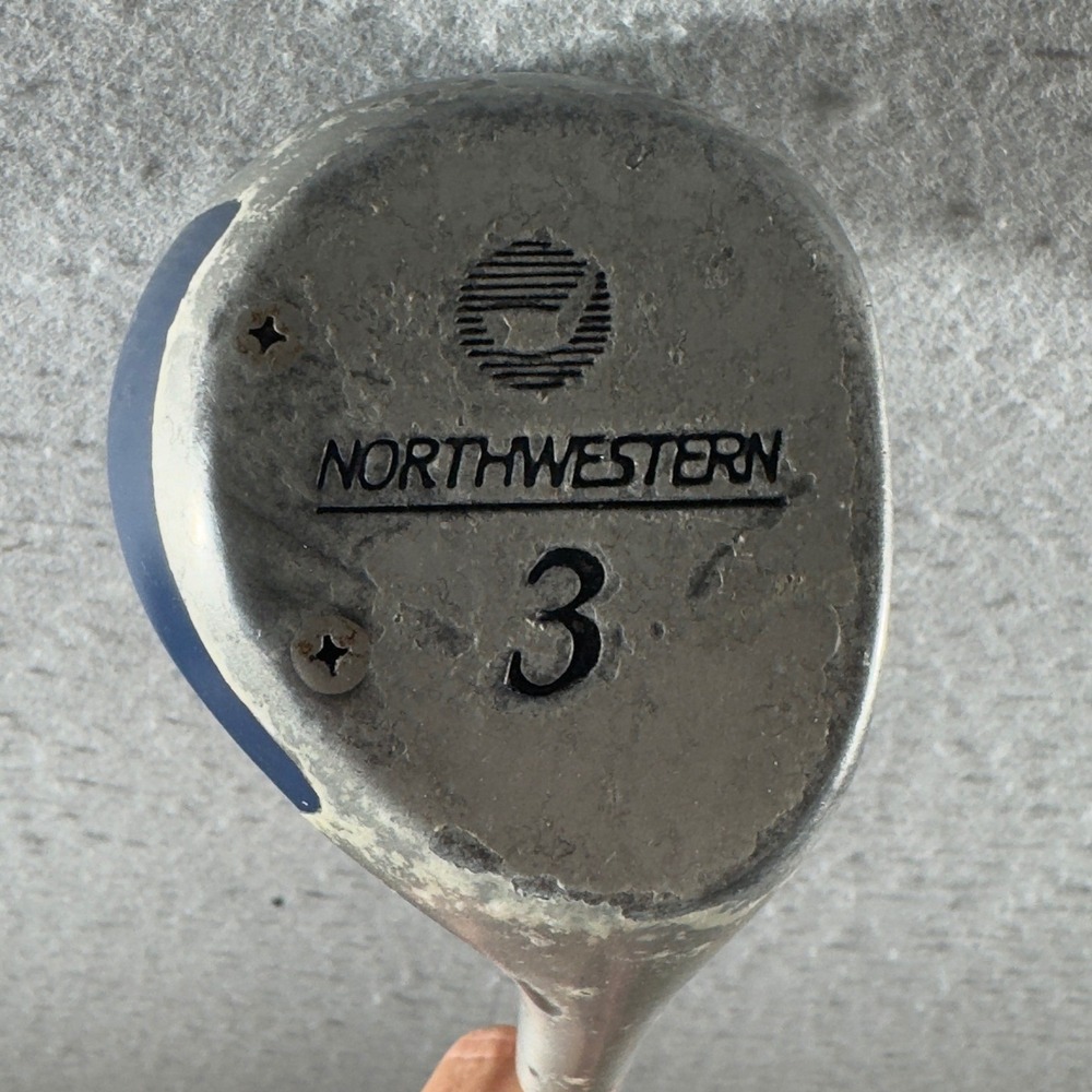 1574 | Northwestern Judy Rankin Pro Master 3 Wood Golf Club Blue Right Handed